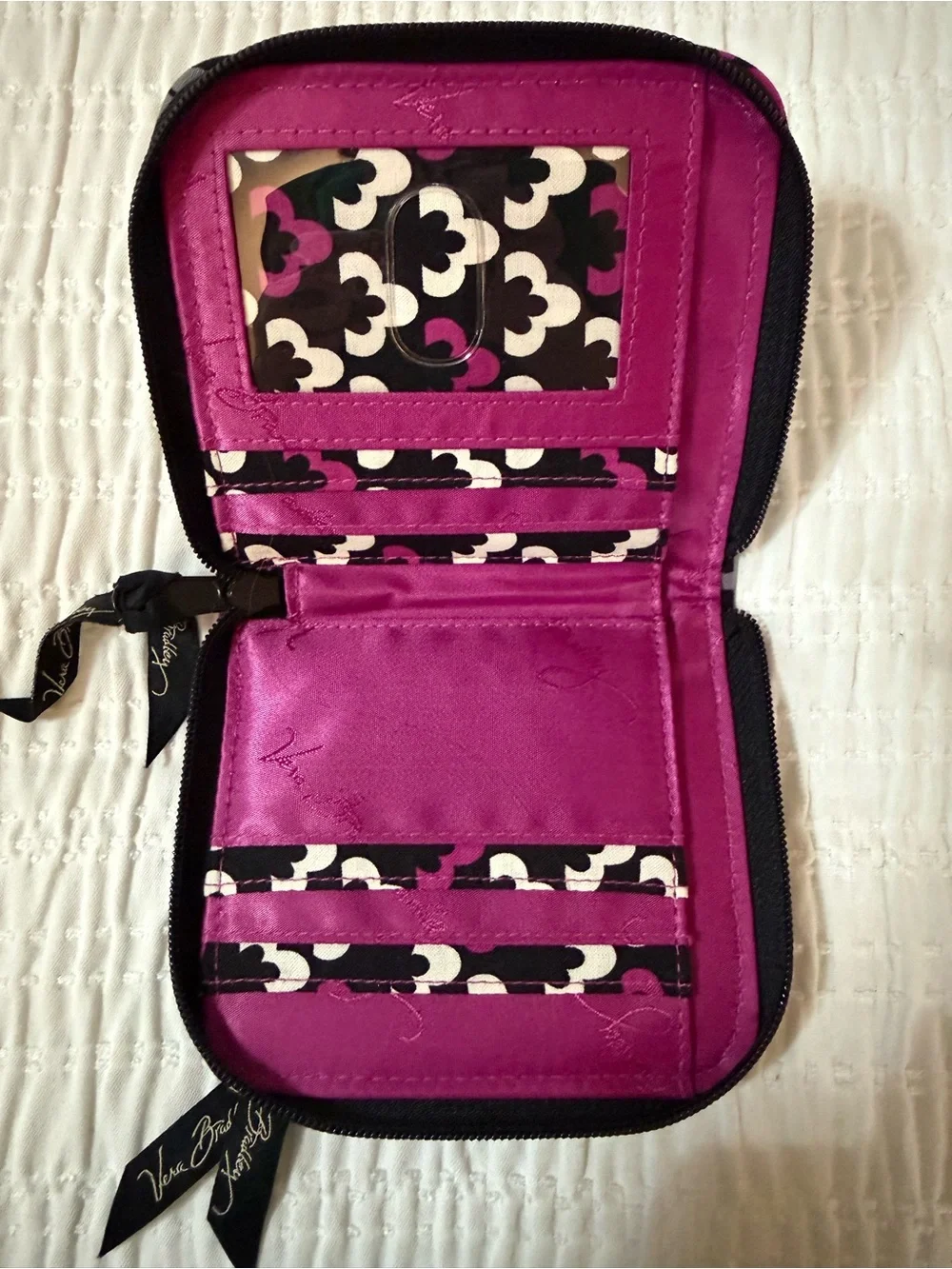 Vera Bradley Quilted Zip Wallet